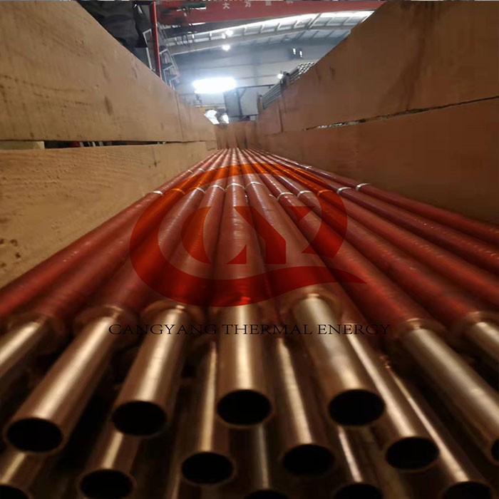 Copper Finned Tube
