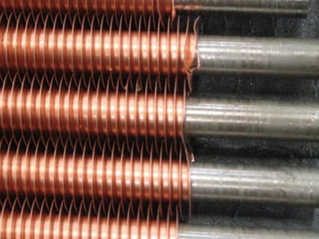 Base Tube with Copper Fins