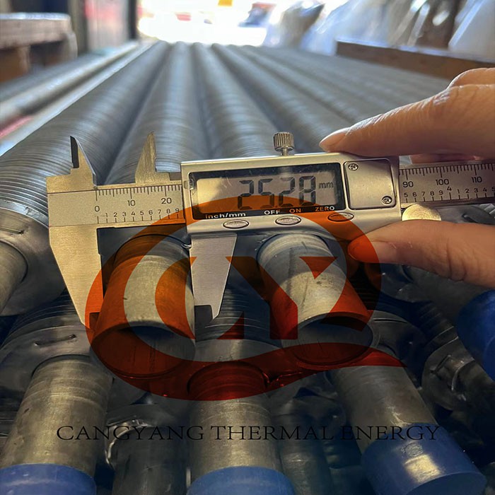 Double L Footed Finned Tube