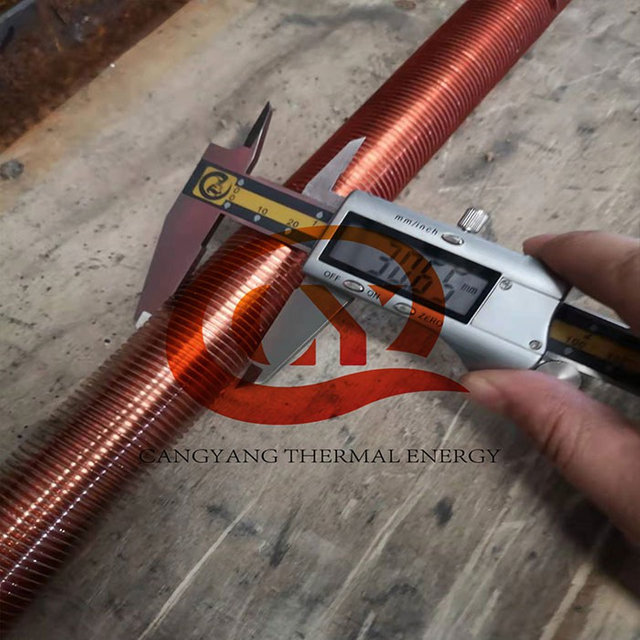 Copper Finned Tube