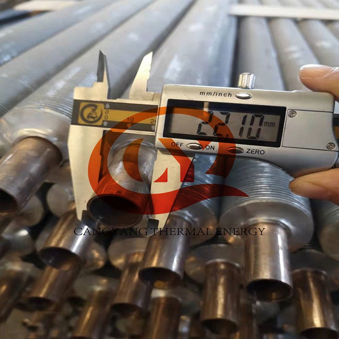 Copper and Aluminum Combined Fin Tube