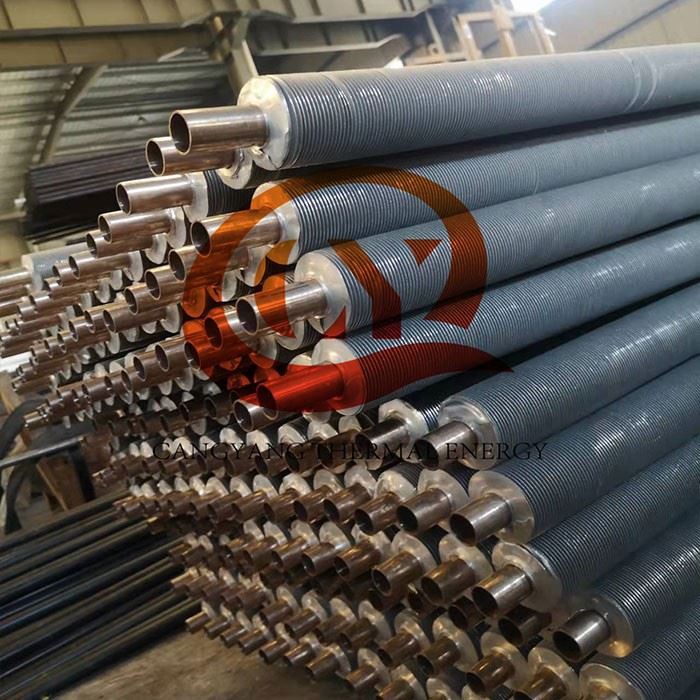 Copper and Aluminum Combined Fin Tube