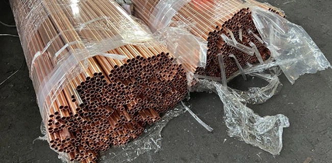 material of copper fin tube