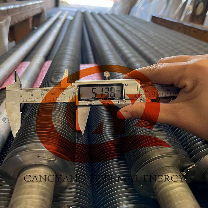 Double L Footed Finned Tube