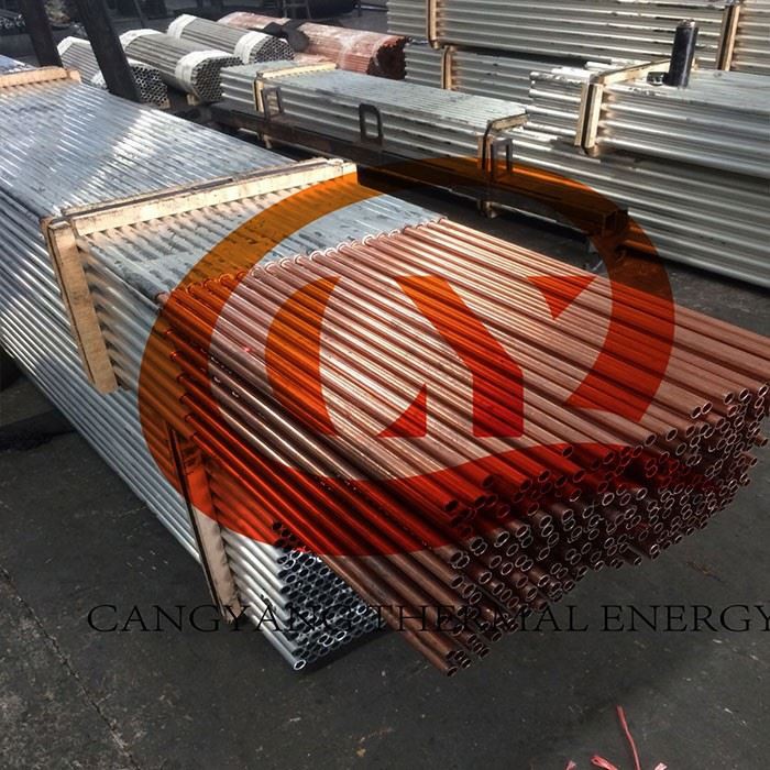 Copper and Aluminum Combined Fin Tube