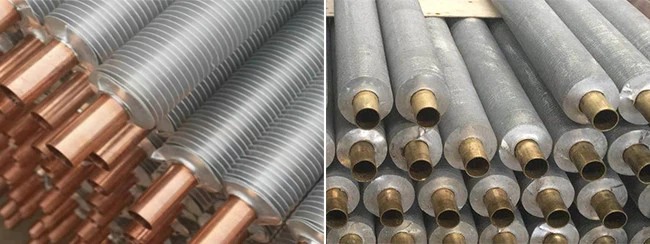Copper Tube with Aluminum Fins