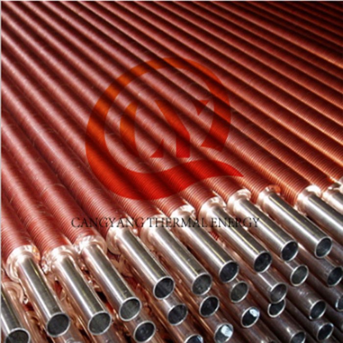 L Foot Tension Finned Tubing